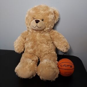 Build-A-Bear Light Brown Tan Bear Plush 16" 2014 BAB Workshop Stuffed Animal
